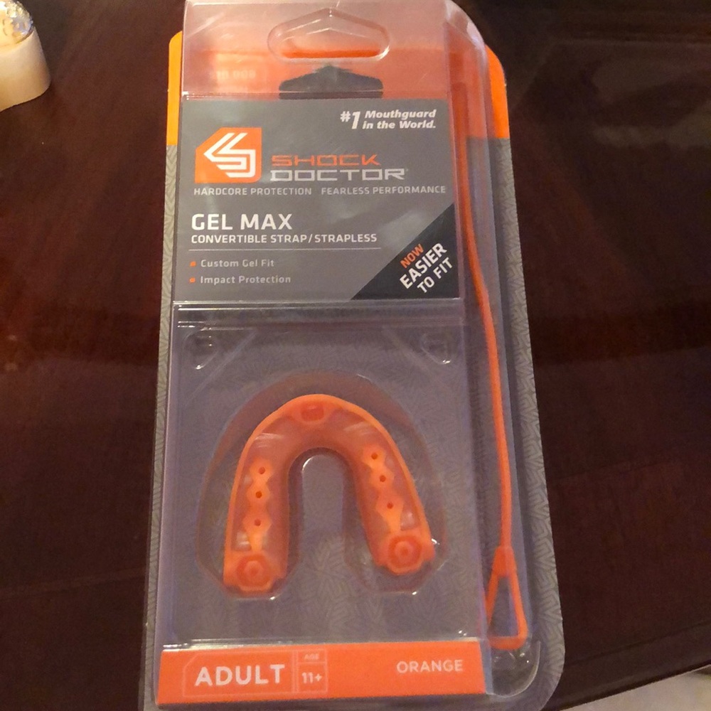 Shock doctor gel max mouth guard
